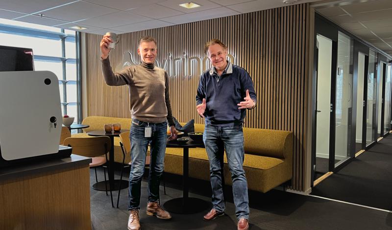 Nye ansatte i Virinco Technology; Alf og Nicolai